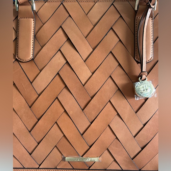 BNWT - Brahmin Ashlee Tan leather Neiani Tote bag - Picture 8 of 12
